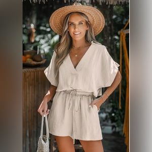 Adorable Neutral Romper
